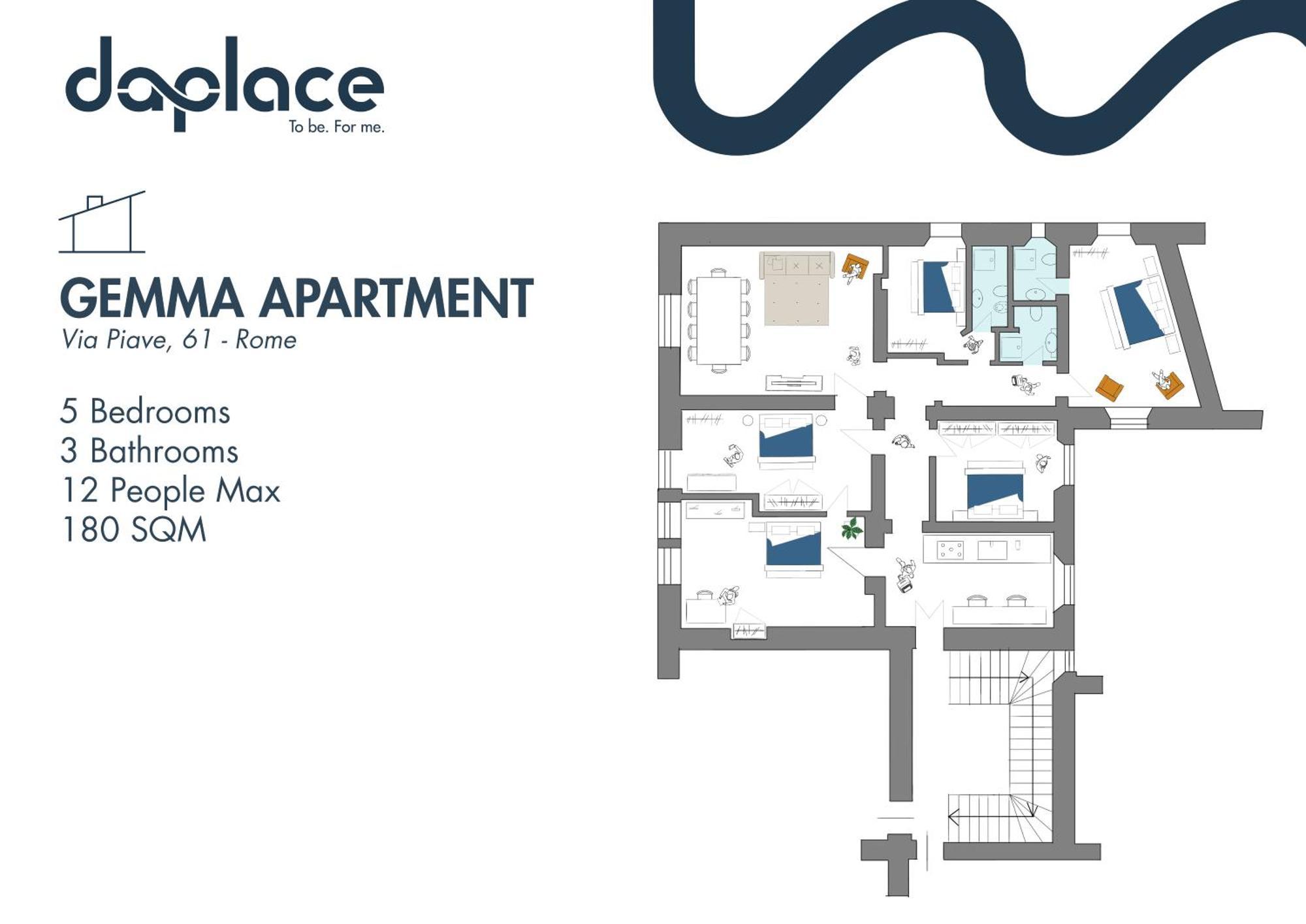 Daplace - Gemma Apartment Róma Kültér fotó